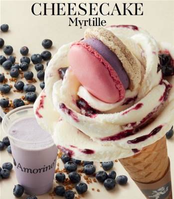 Glace Cheesecake Myrtilles 5 litres