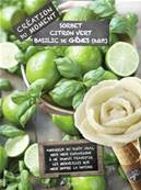 Sorbet Citron Vert Basilic 4 litres
